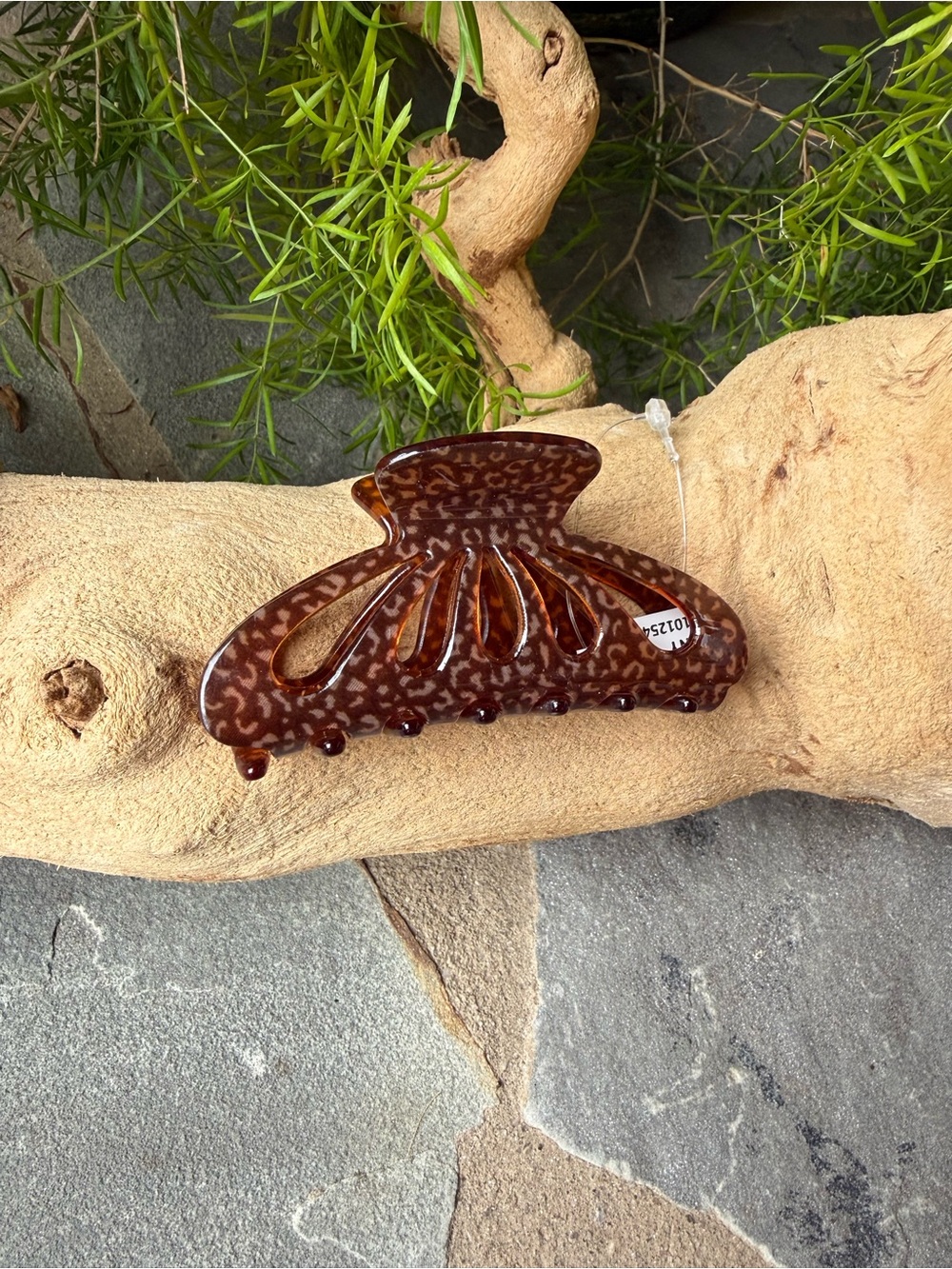 New🌟Brown Tortoiseshell Hair Claw Clip